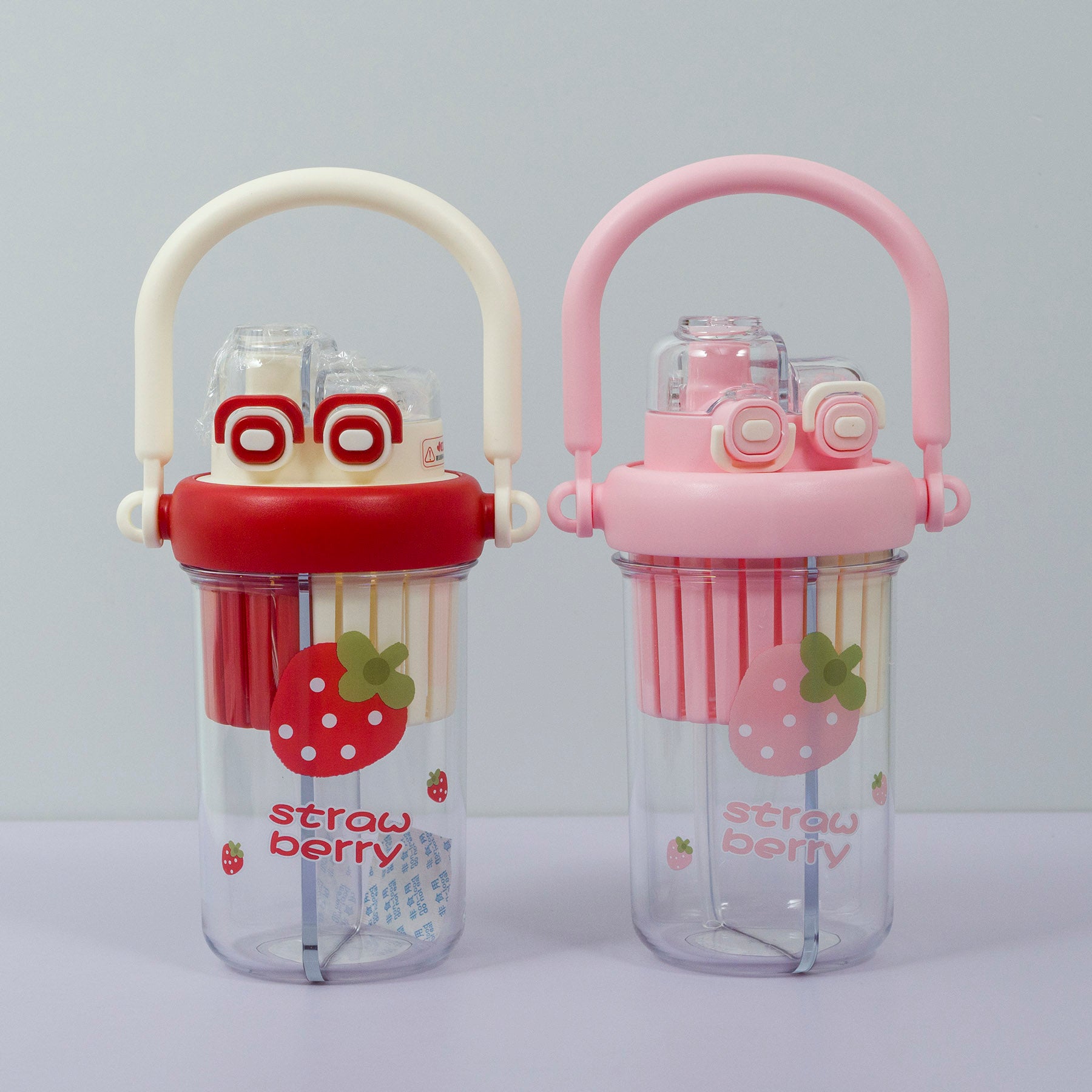 Strawberry Double-Compartment Bottle - UBK3313