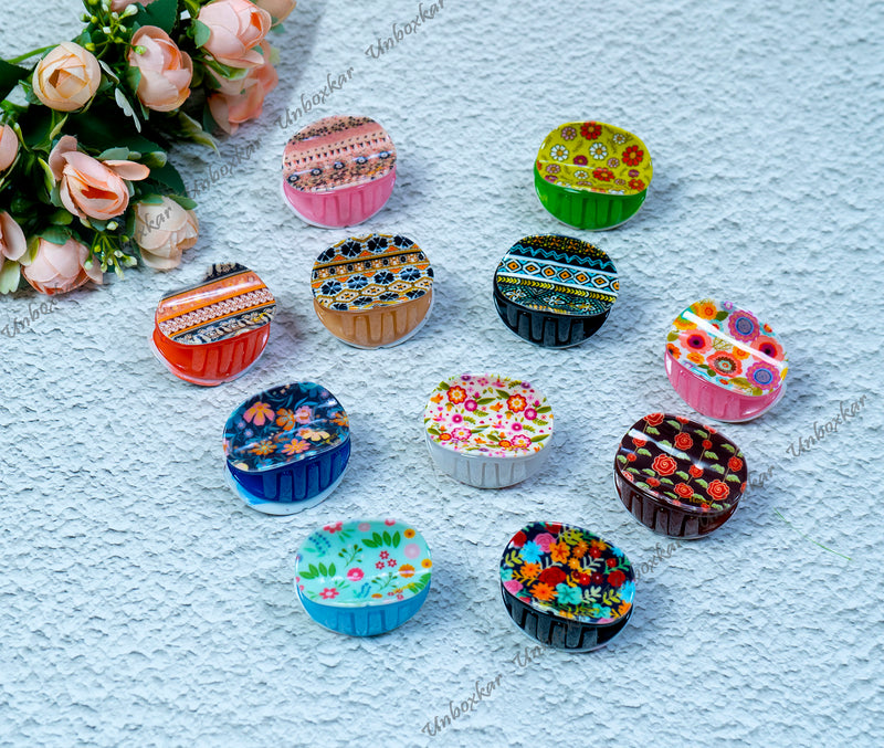 Honey Printed Hair claw - UBK1602