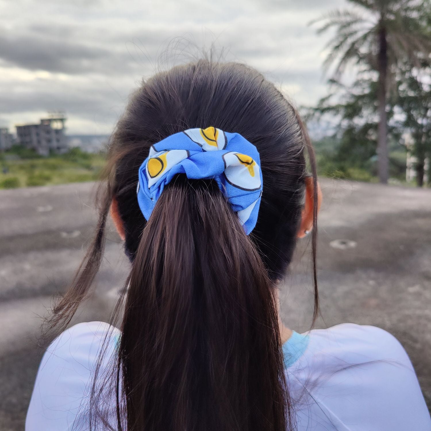 Hand made Printed Scrunchies – UBK3937