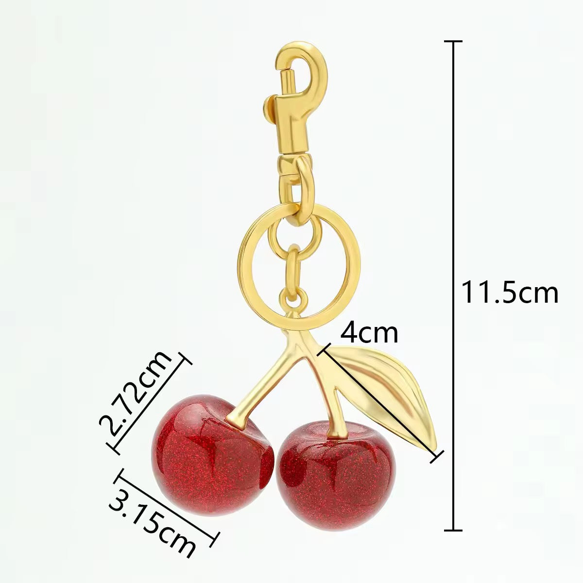 Cherry Bag Charm Keychain – UBK3825