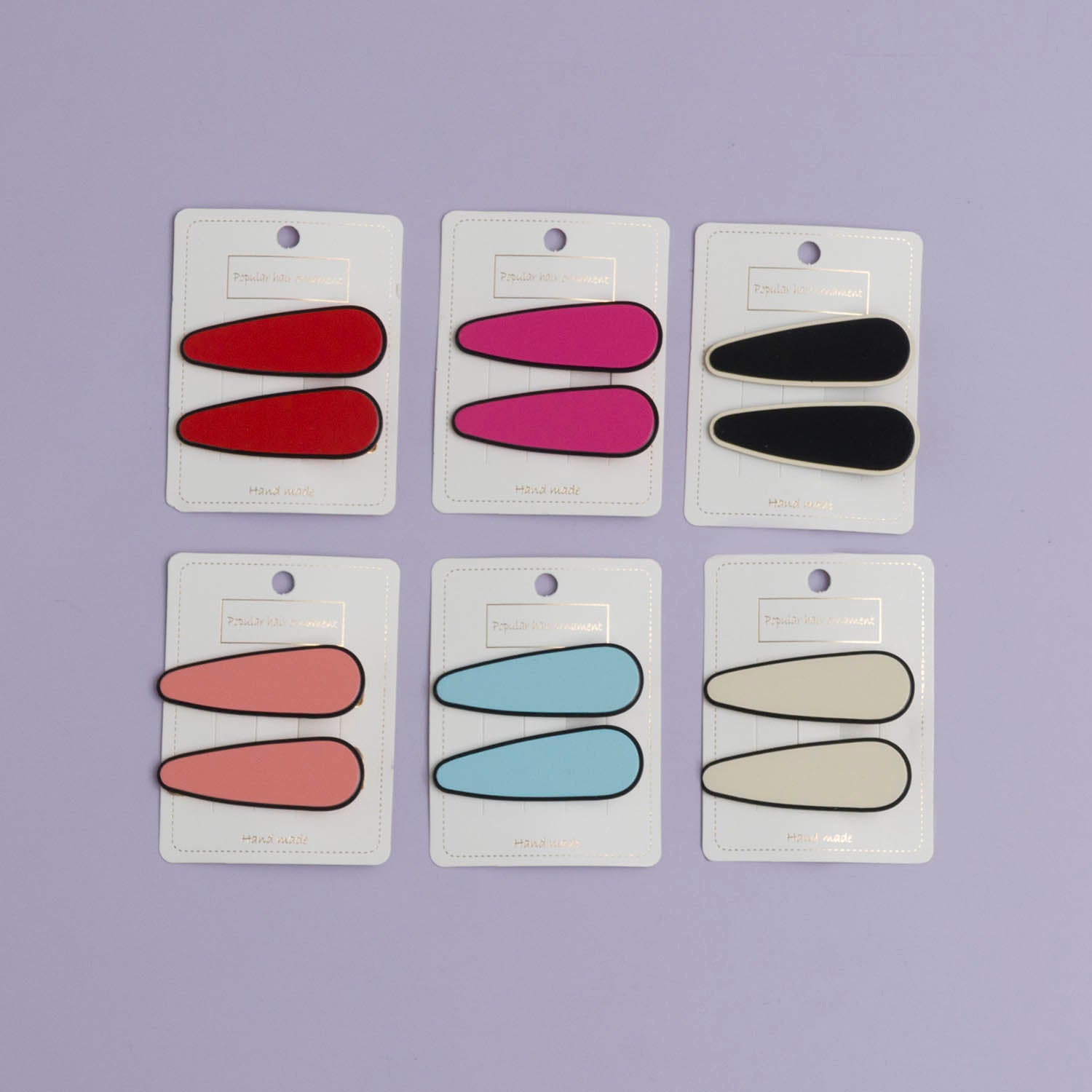 Korean style hair pins - UBK2985