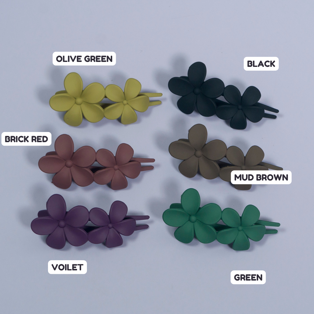 Flower Slide Claw Clip - UBK3069