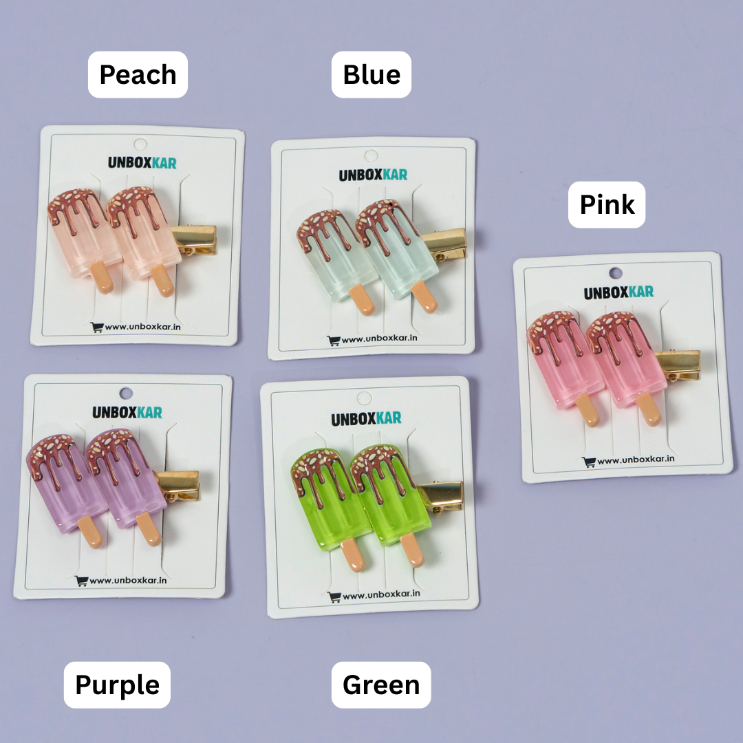 Ice-Cream Pops Hair Clips – UBK3436