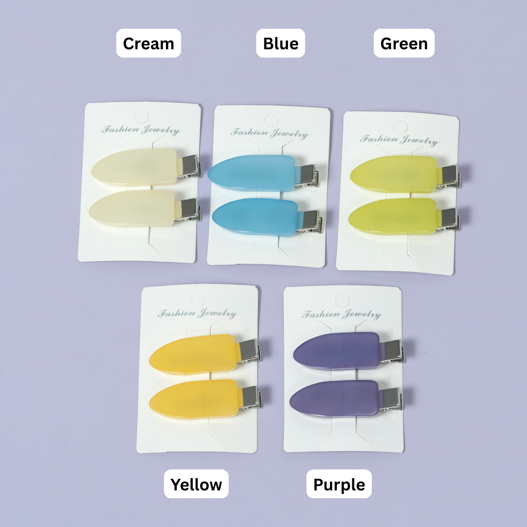 Solid Pastel Mini Hair Clips – UBK3446