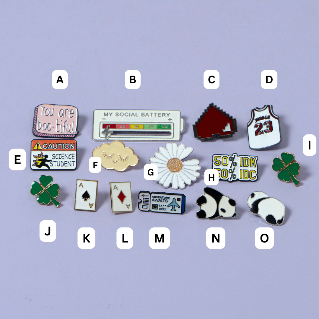 Enamel Cute Pins Set – UBK3451