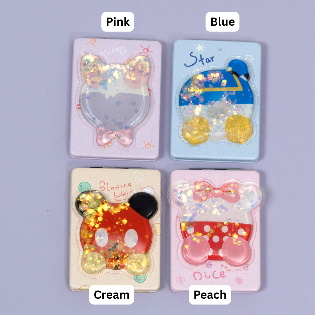 Cute Bear Shaker Pocket Mirror – UBK3475