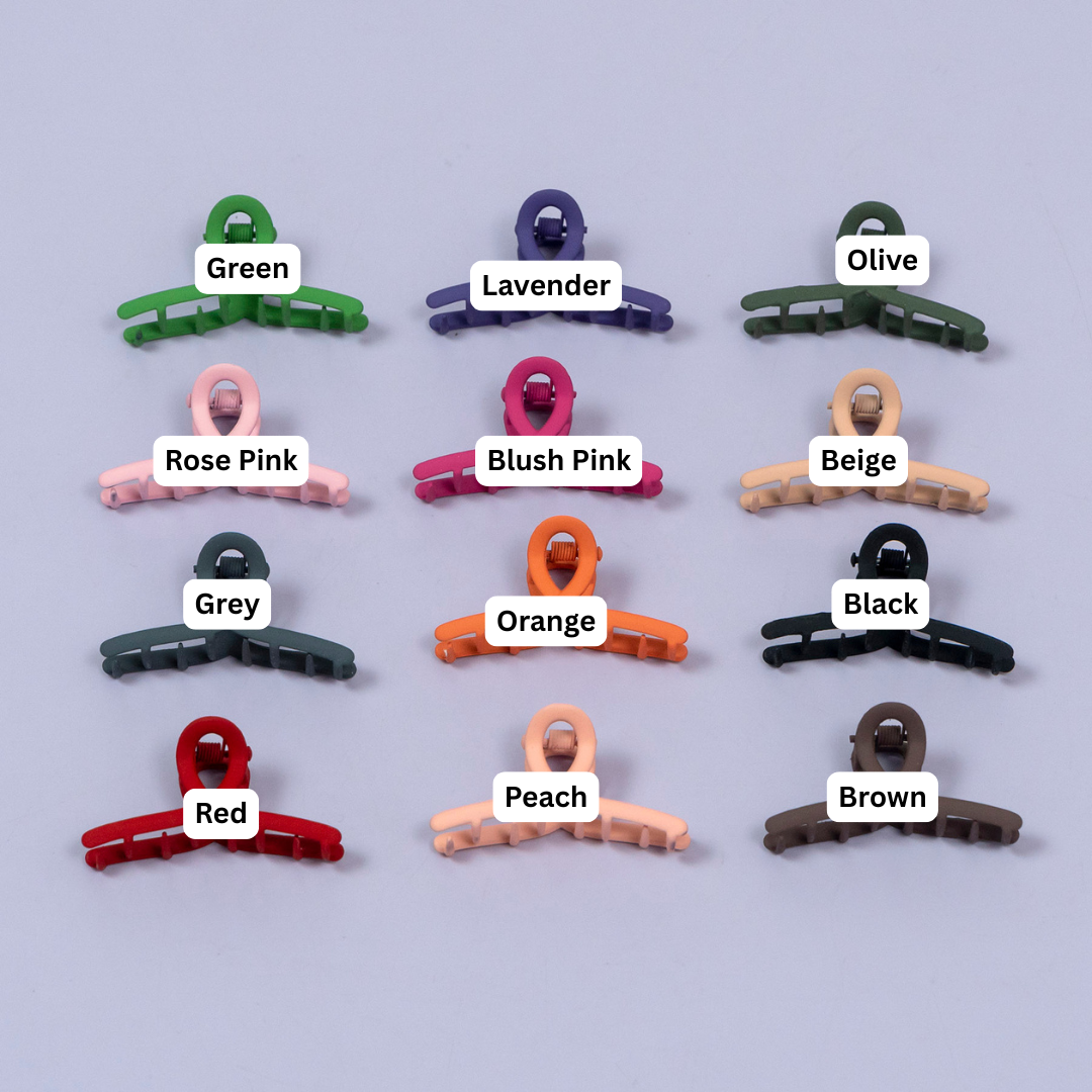 Minimal Loop Ribbon Hair Claw – UBK3547