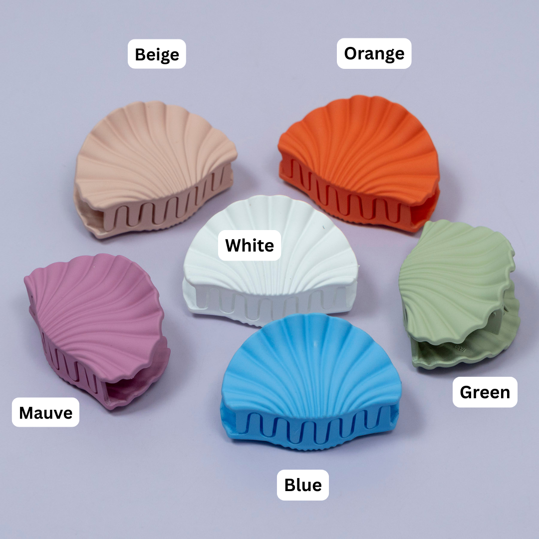Shell Textured Hair Claw Clip – UBK3562