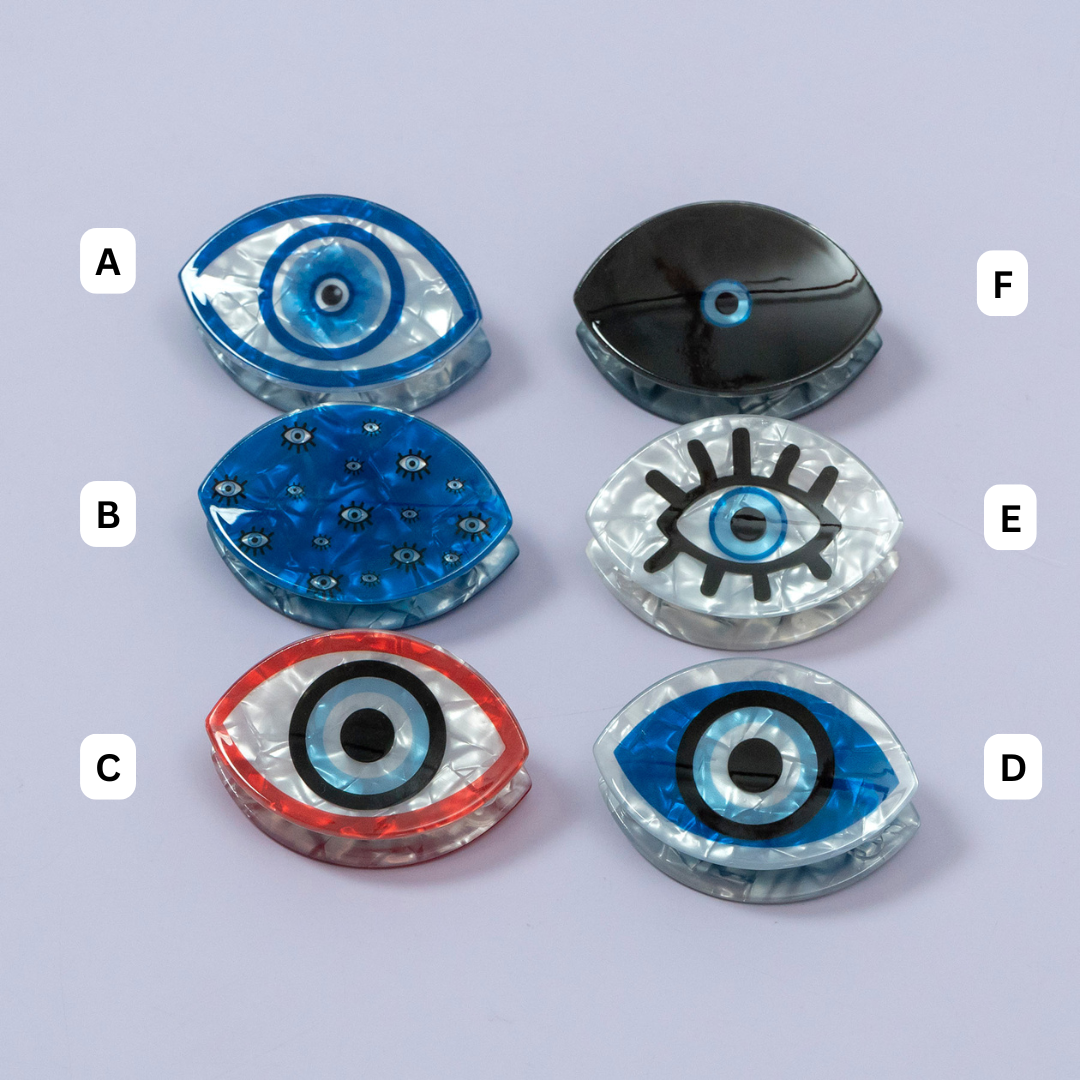 Evil Eye Hair Claw Clip – UBK3665