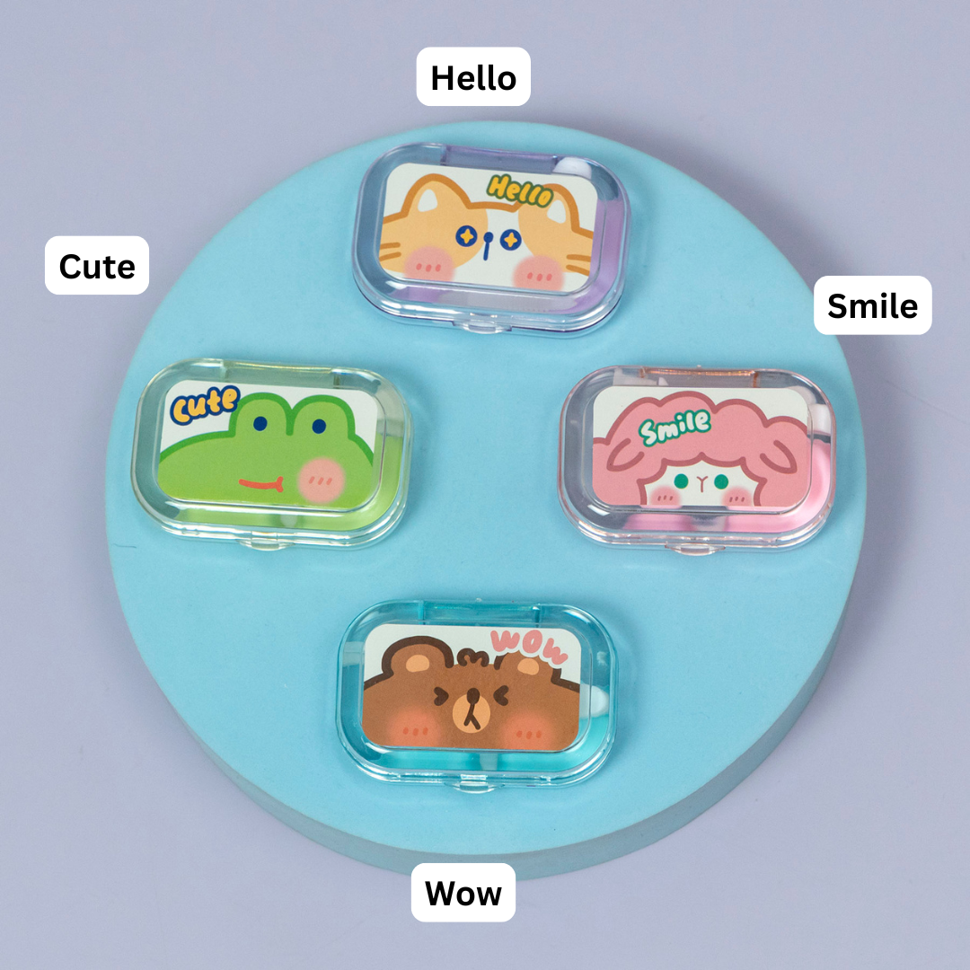 Cute Cartoon Contact Lens Case – UBK3671