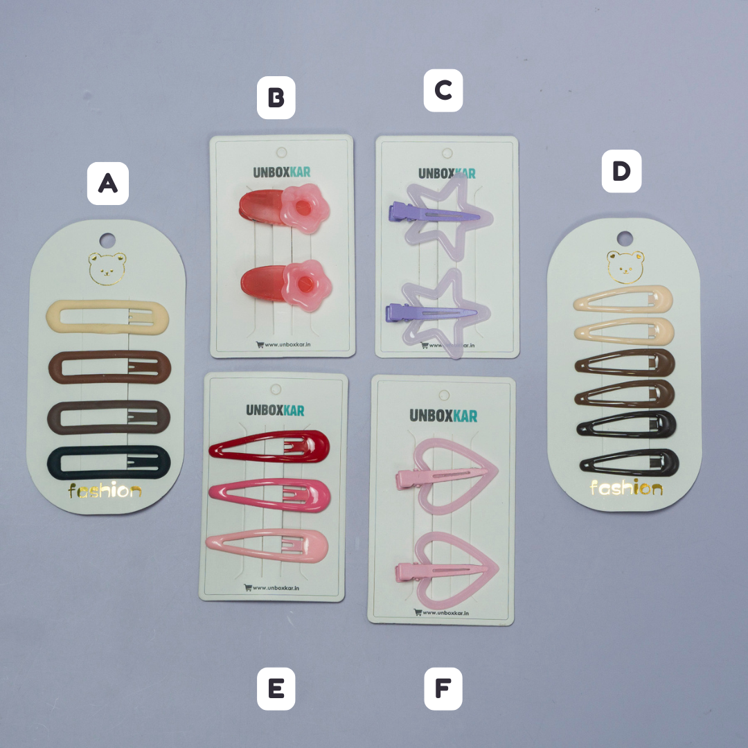 Trendy Hair Clip Combo Set – UBK3117