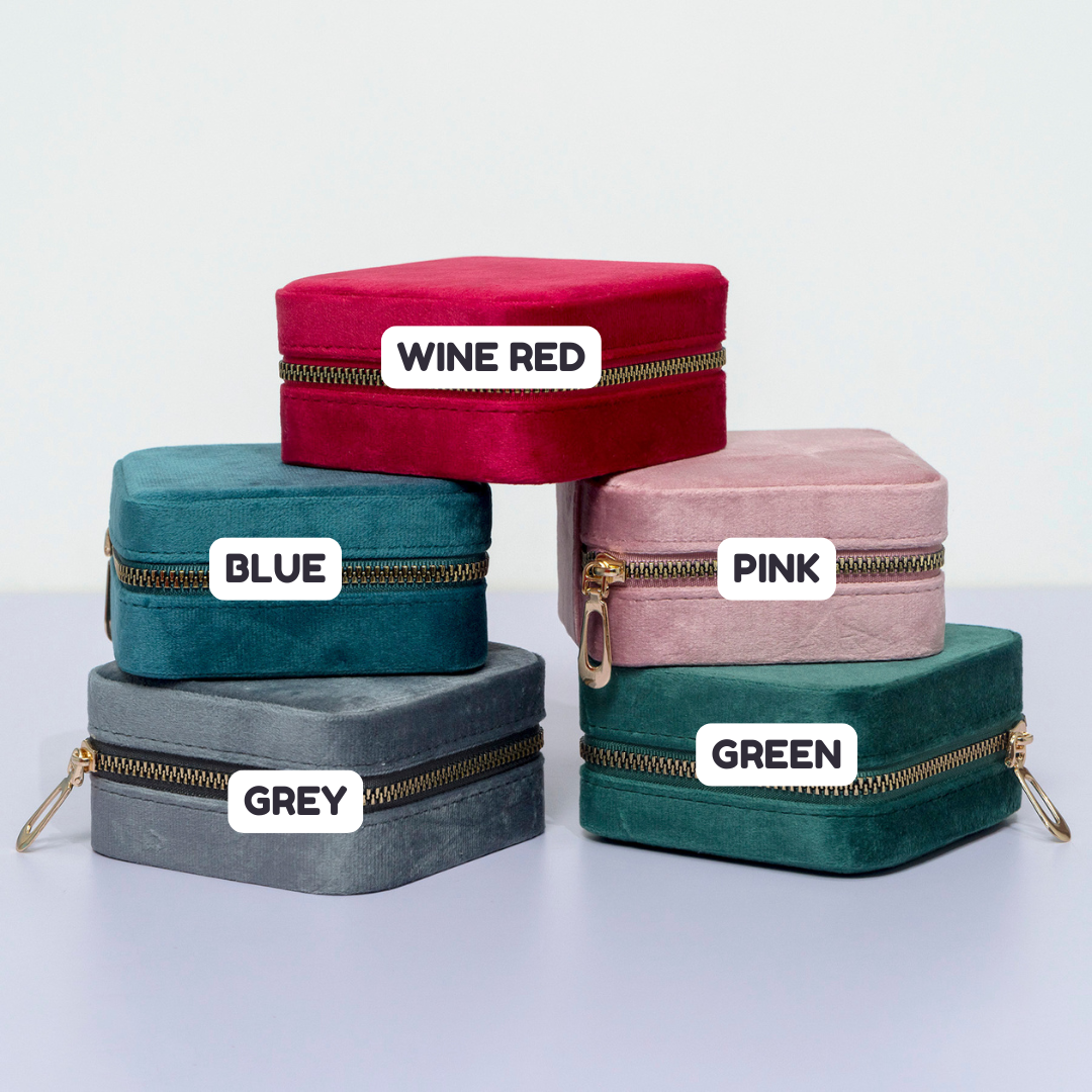 Velvet Jewelry Organizer Box – UBK3381