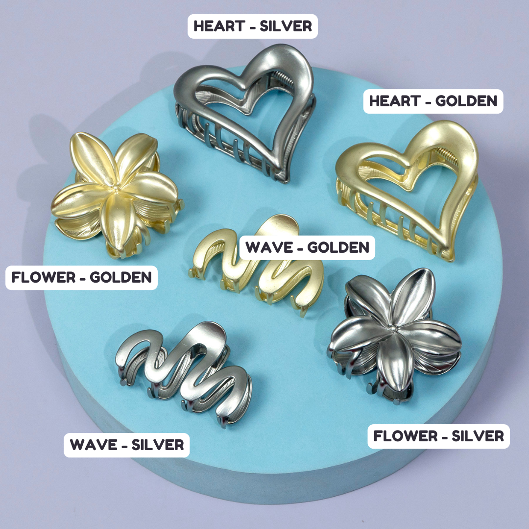 Metallic Mini Claw Clip Set – UBK3370