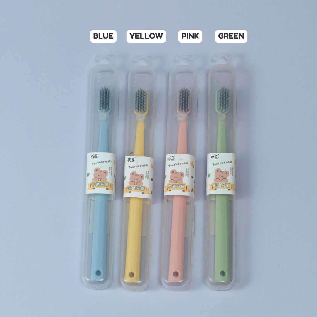 Pastel Travel Toothbrush with Case – UBK3354