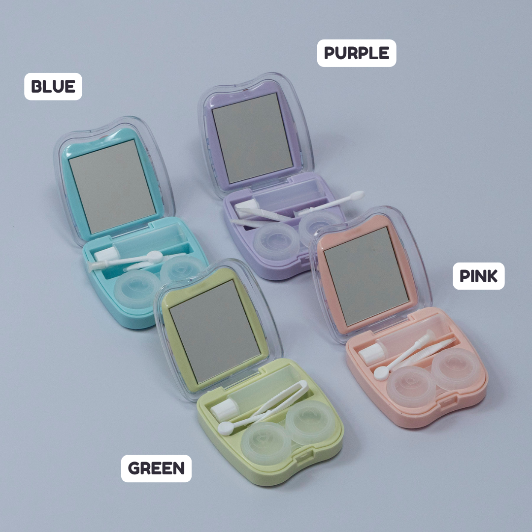 Square Cartoon Lens Storage Kit Box – UBK3347