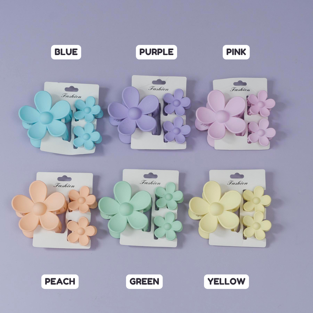 Matte Daisy Hair Claw Set – UBK3322