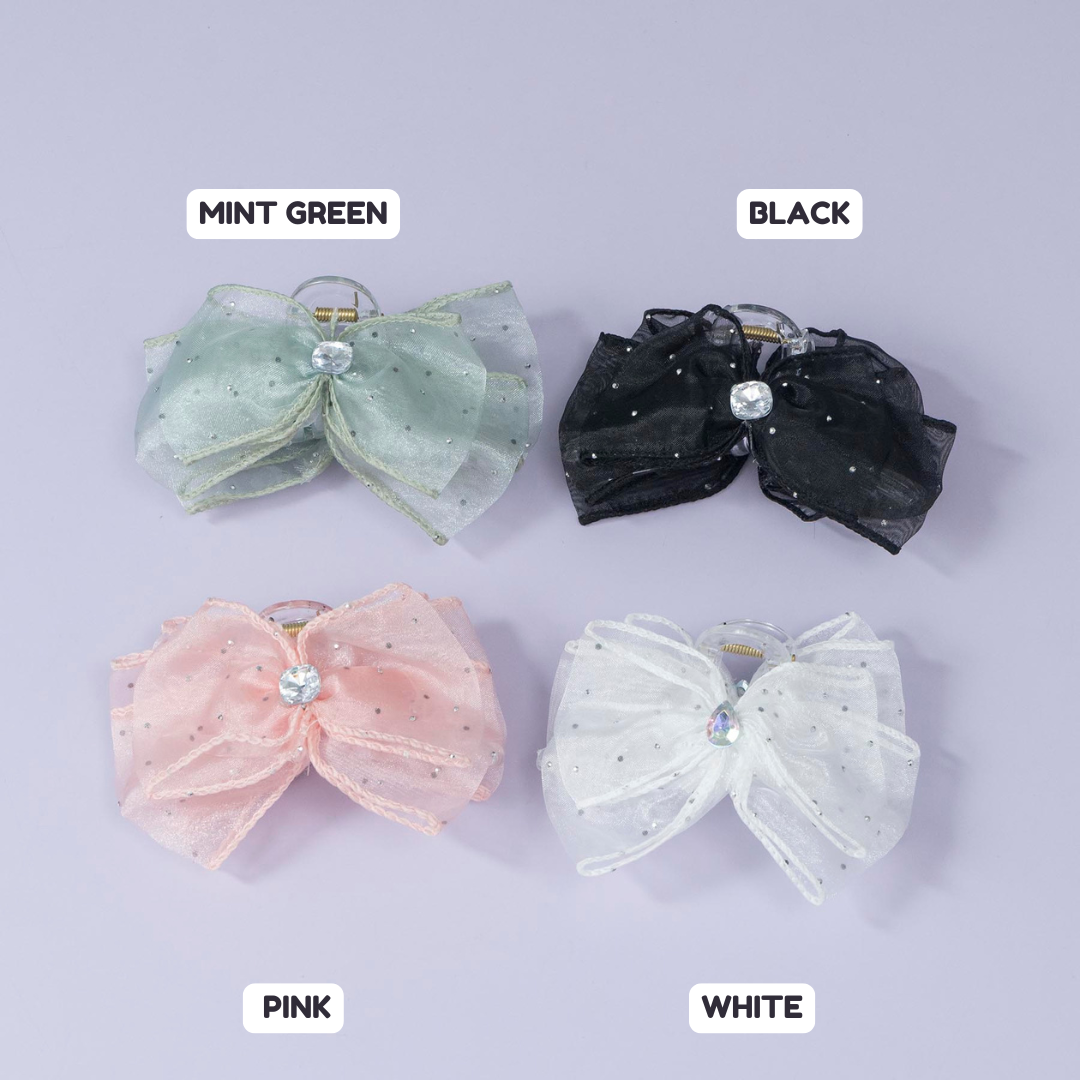 Sparkle Bow Hair Claw – UBK3320