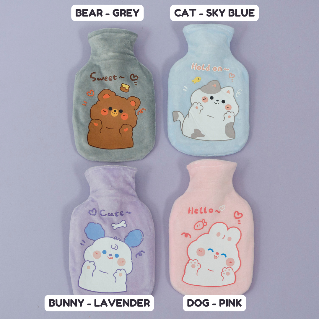Cute Printed Mini Hot Water Bag - UBK3310