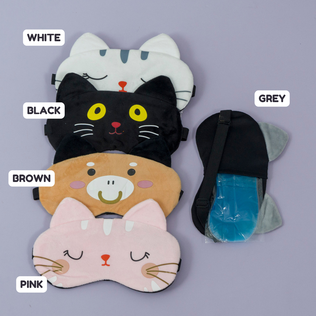 Cute Animal Eye Mask with Cooling Gel Pack - UBK3309