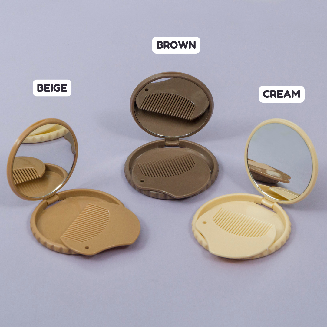Cookie Design Pocket Mirror with Comb - UBK3305