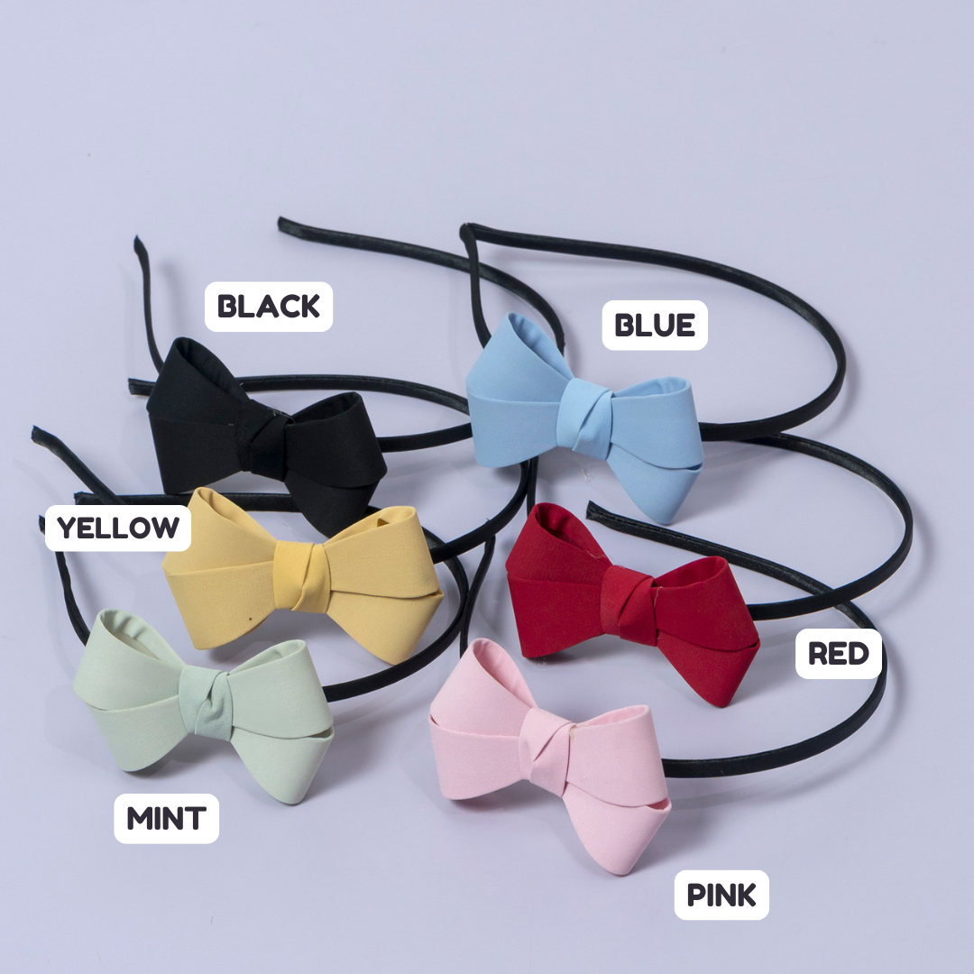 Solid Knot Bow Headband – UBK3385