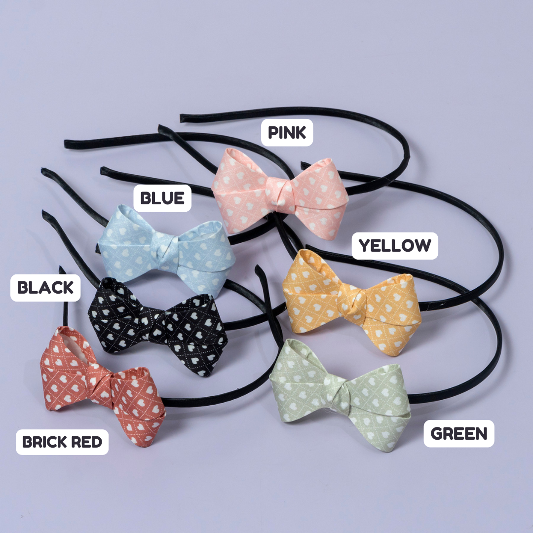Floral Daisy Bow Headband – UBK3387