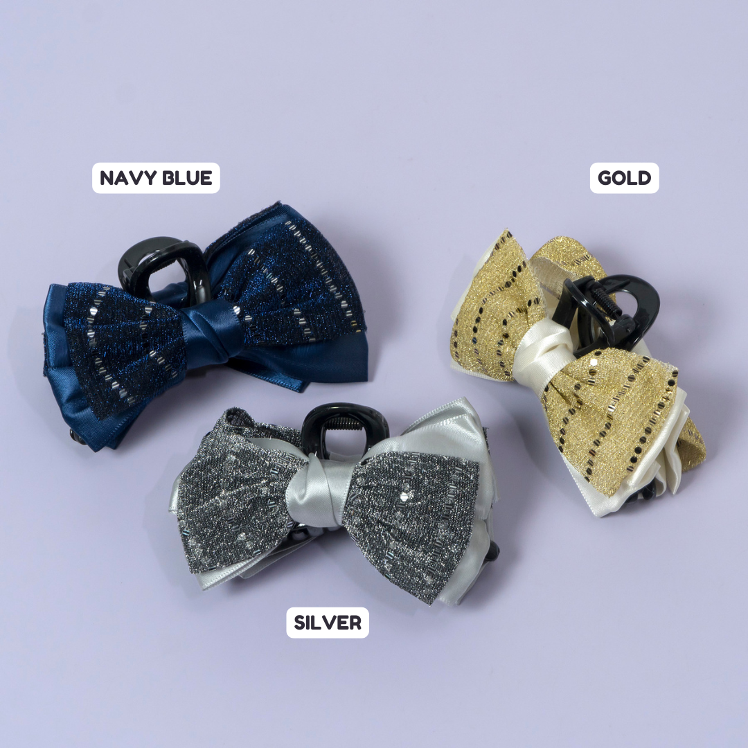 Sequin Bow Clutcher – UBK3403