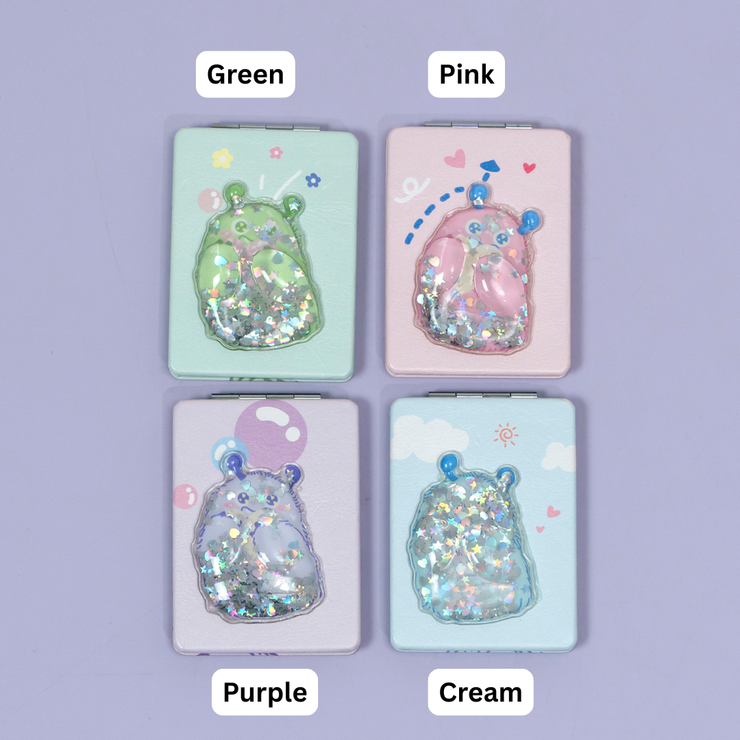 Cute Hamster Shaker Pocket Mirror – UBK3480