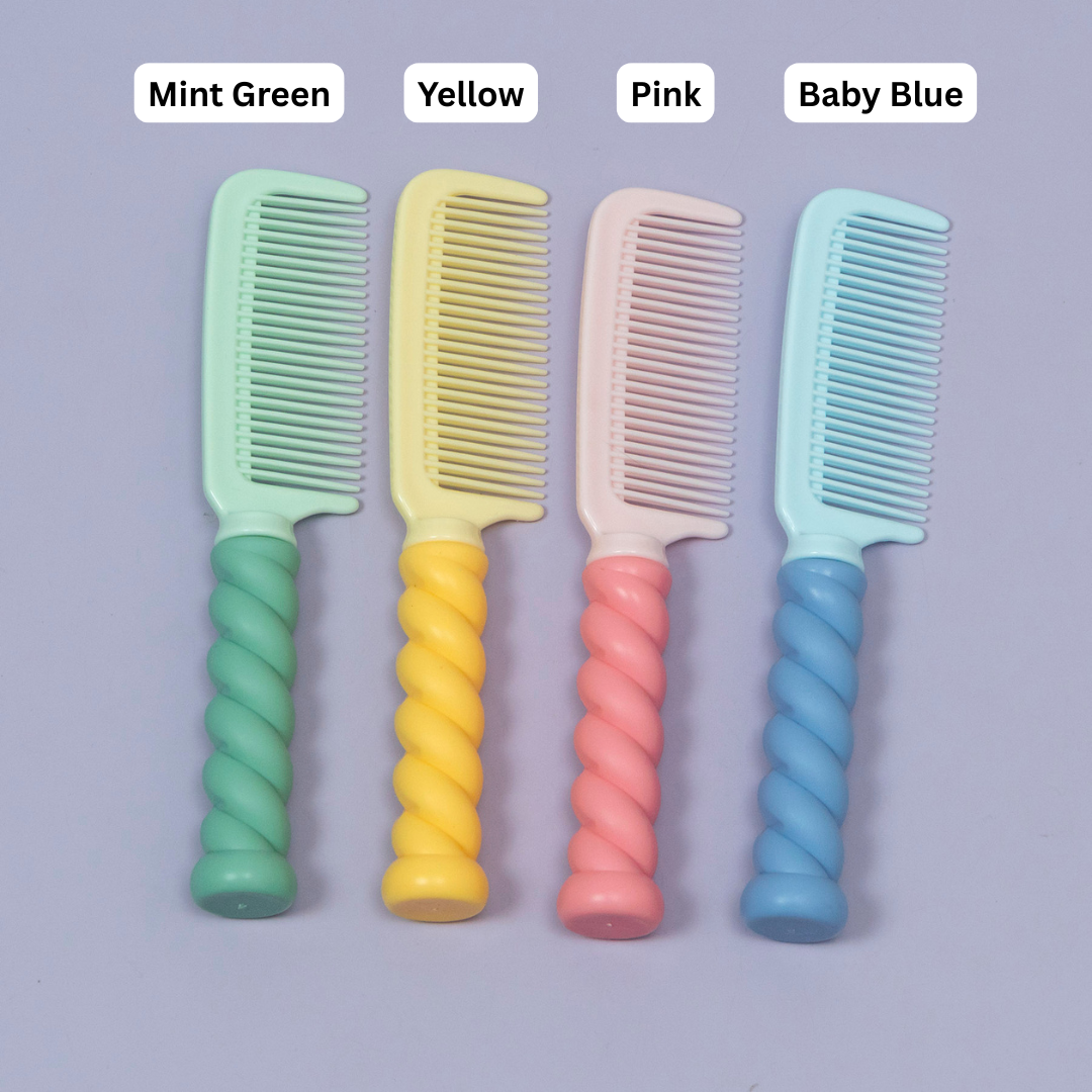 Pastel Twisted Handle Hair Comb – UBK3629
