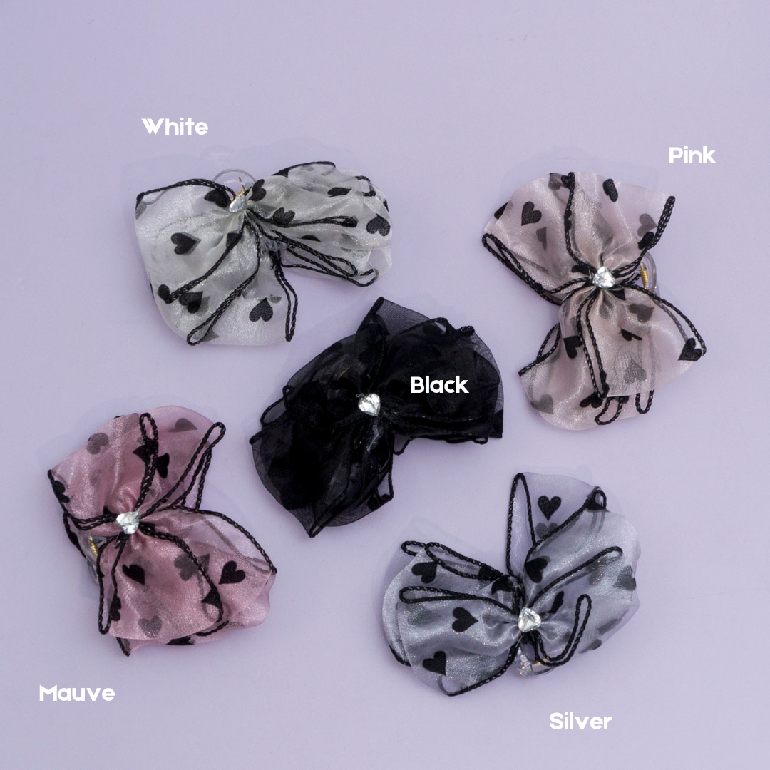 Shimmer Bow Hair Claw - UBK2833