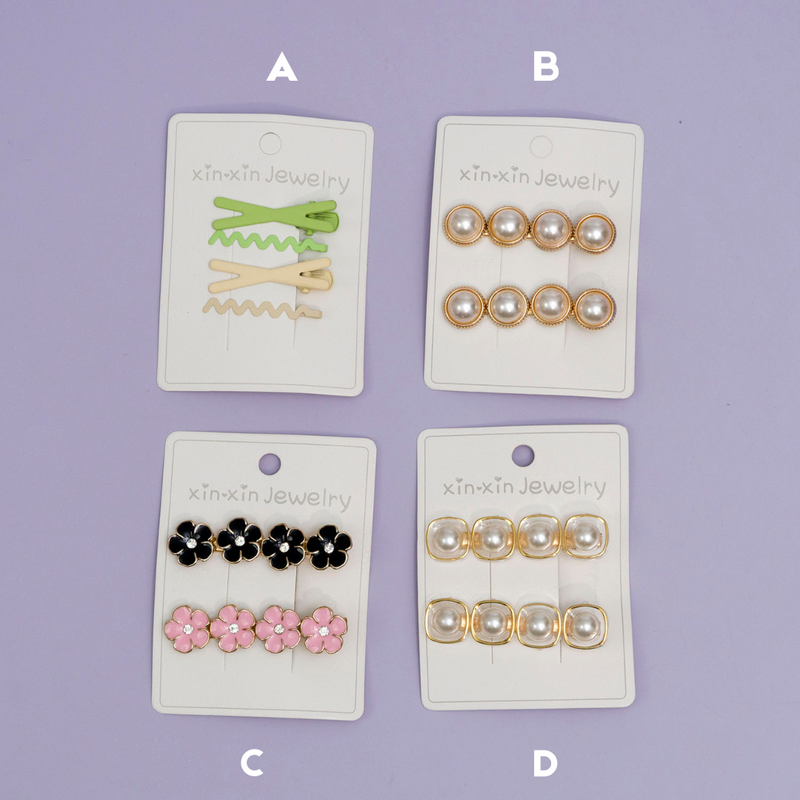 Designer hair pins (Set of 2) - UBK2861