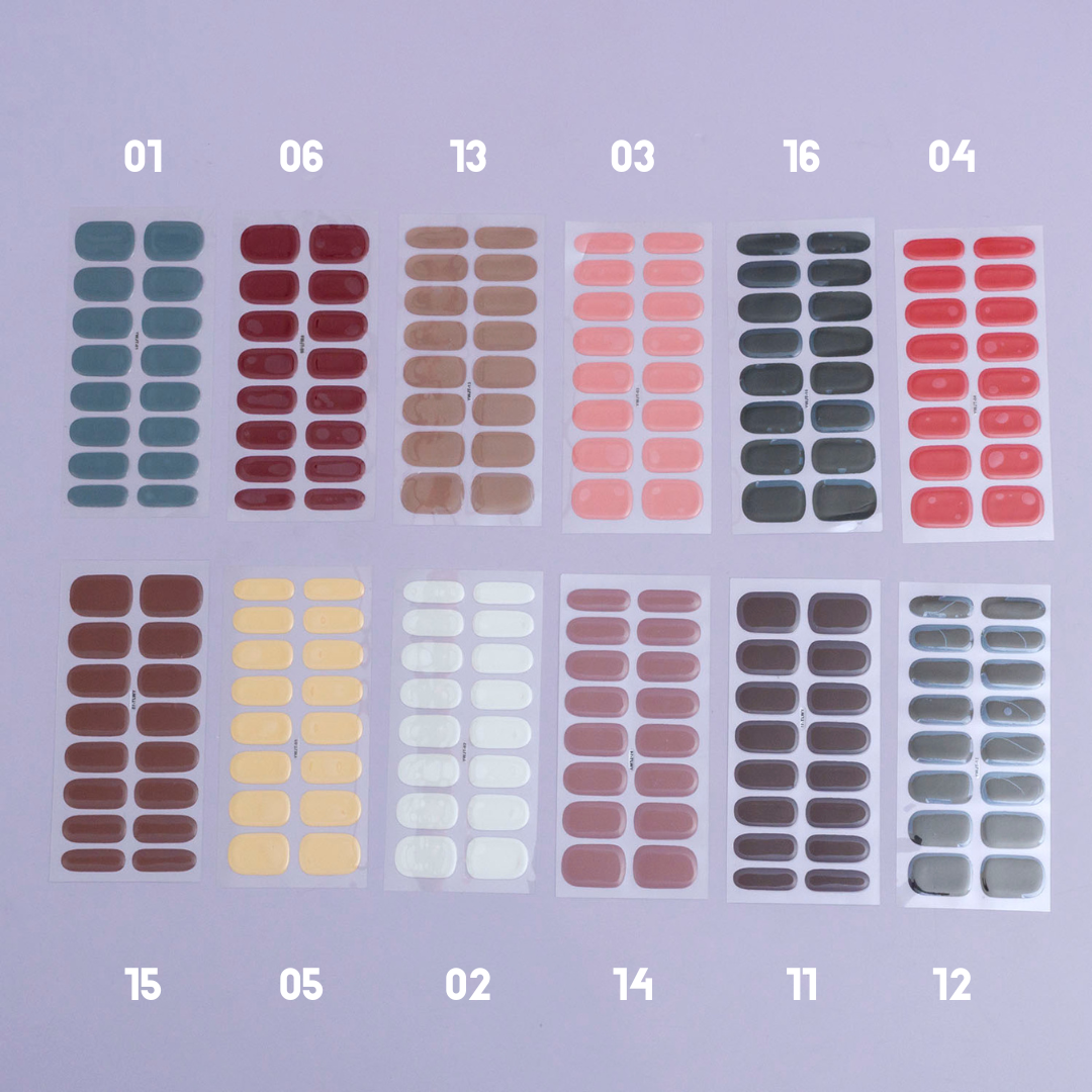 Artificial gel nails - UBK2933