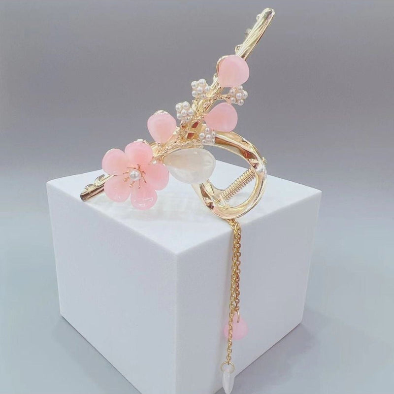 Butterfly & Flower Hair Clutcher - UBK1462 - Unboxkar.in