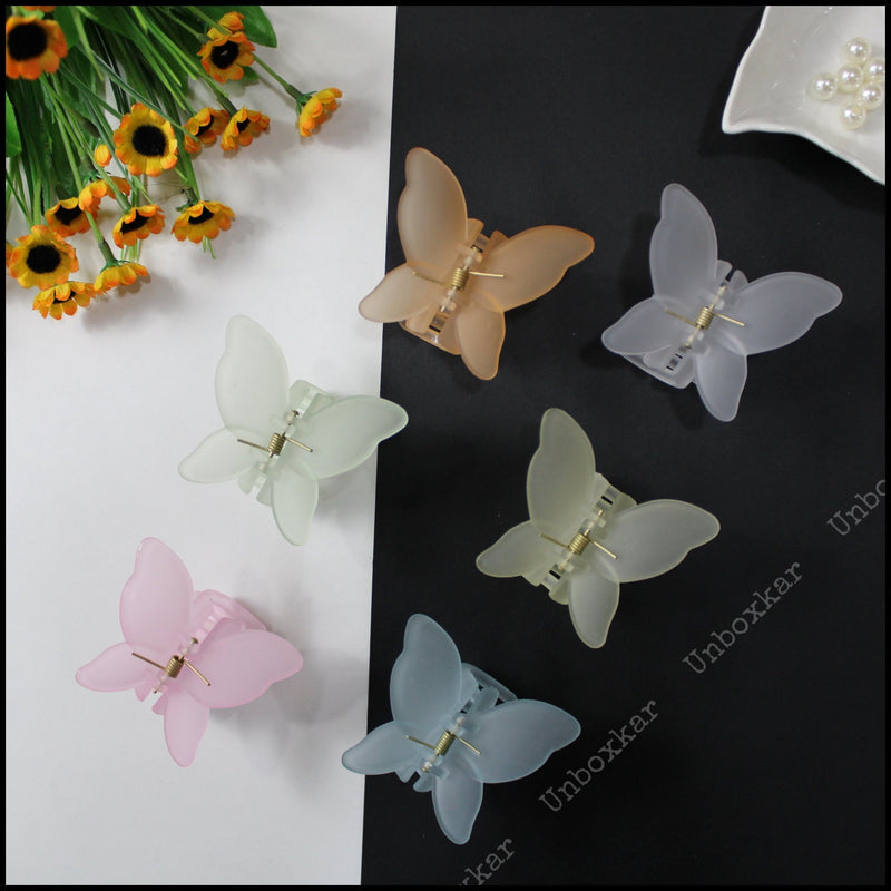 Butterfly Hair Claw - UBK1042 - Unboxkar.in