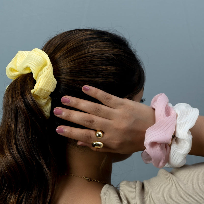 Cute hair scrunchies - UBK2311 - Unboxkar.in