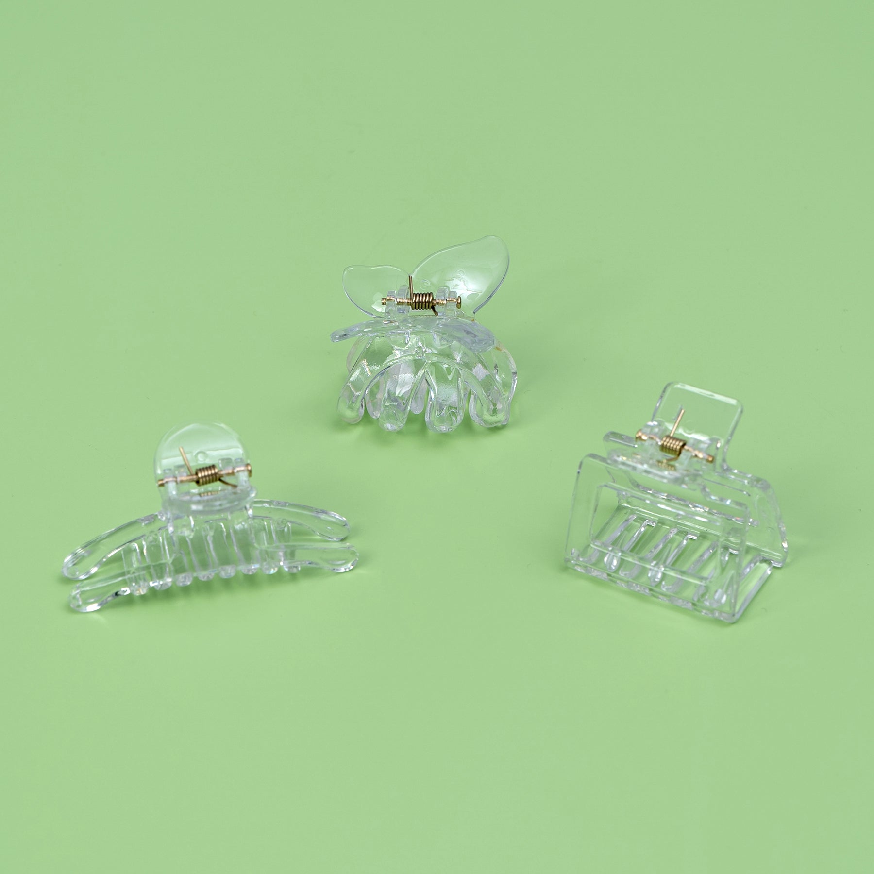 Daily wear hair claw (Set of 3) - UBK2349 - Unboxkar.in