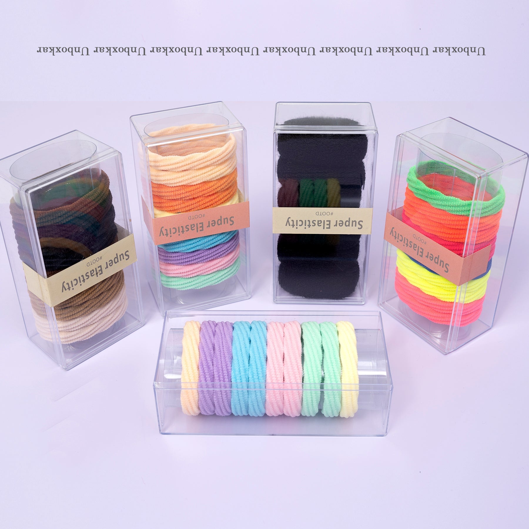 Daily wear Hair ties (Pack of 10) - UBK2007 - Unboxkar.in
