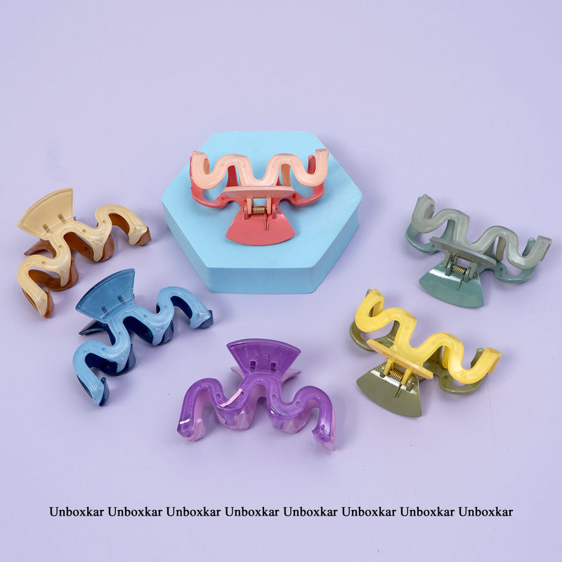 Dual shade hair claw - UBK2131 - Unboxkar.in