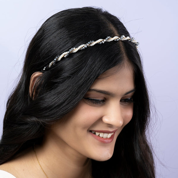 Elegant Shiny Stone Headband - UBK1780 - Unboxkar.in