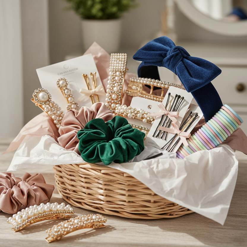 hair accessories hampers 