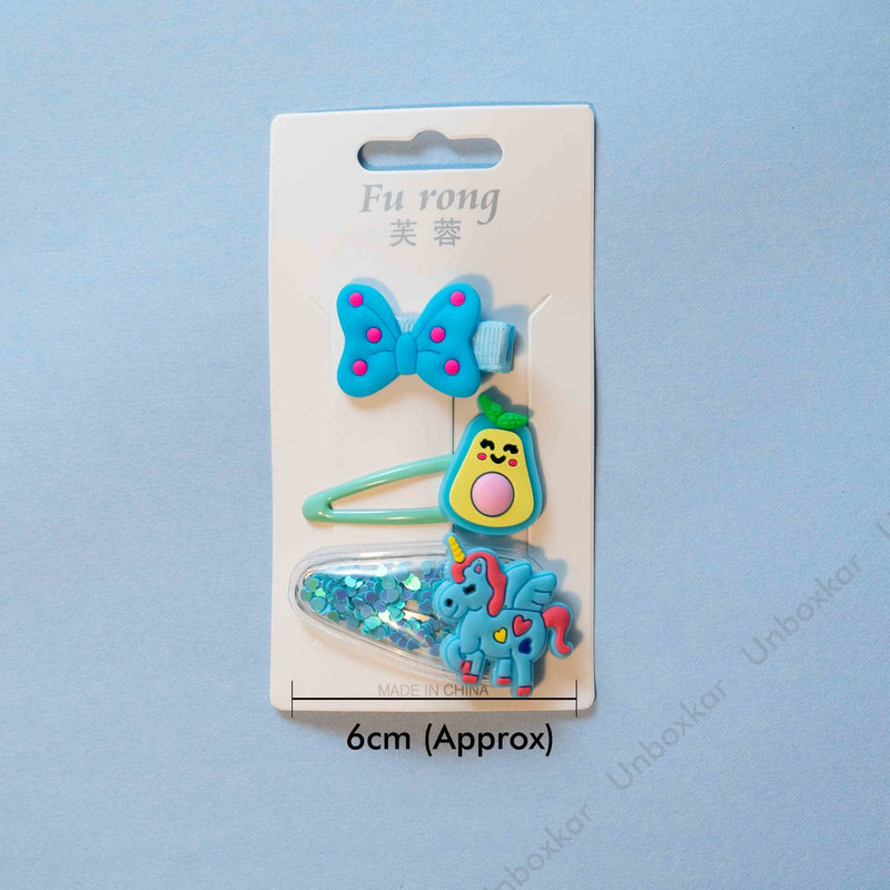 hair Pin - tic tac strip ( Set of 3 ) - UBK1317 - Unboxkar.in