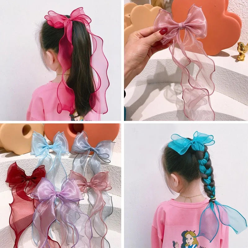 Shiny pretty bow Hair Pin - UBK2338