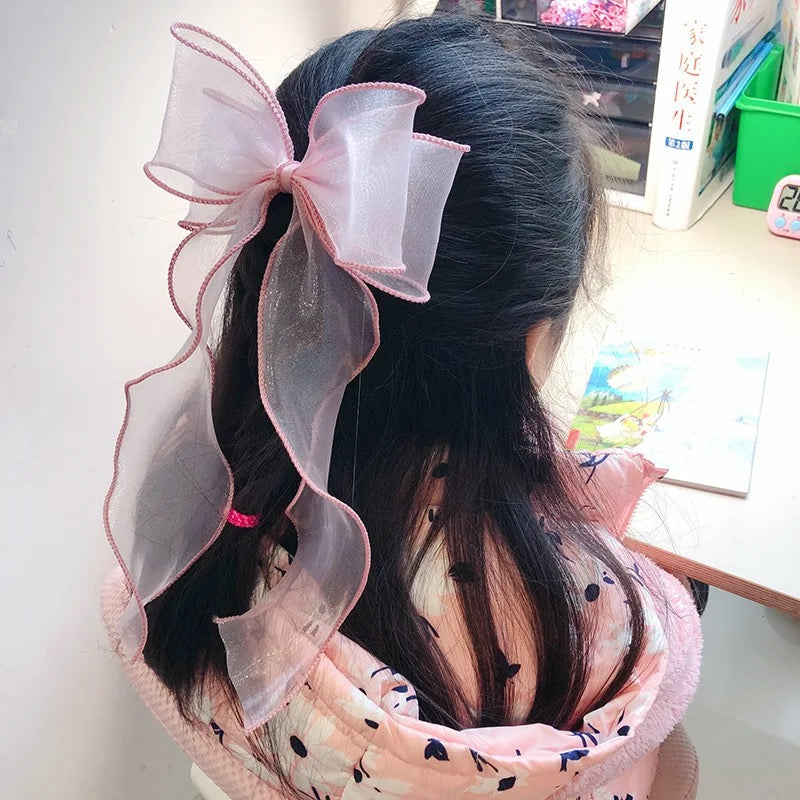 Shiny pretty bow Hair Pin - UBK2340