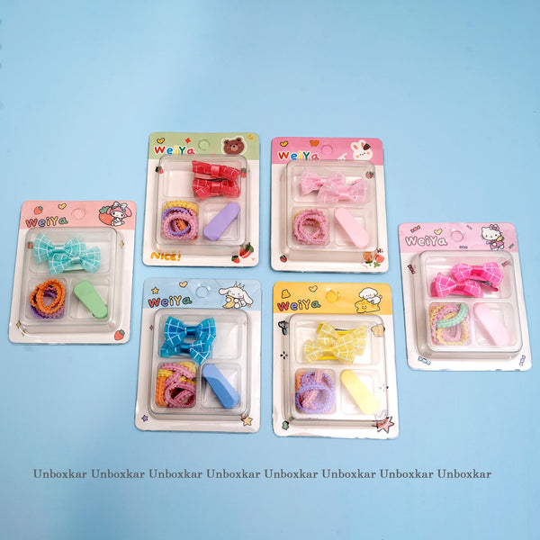 Kids Hair accessories Set - UBK2056 - Unboxkar.in