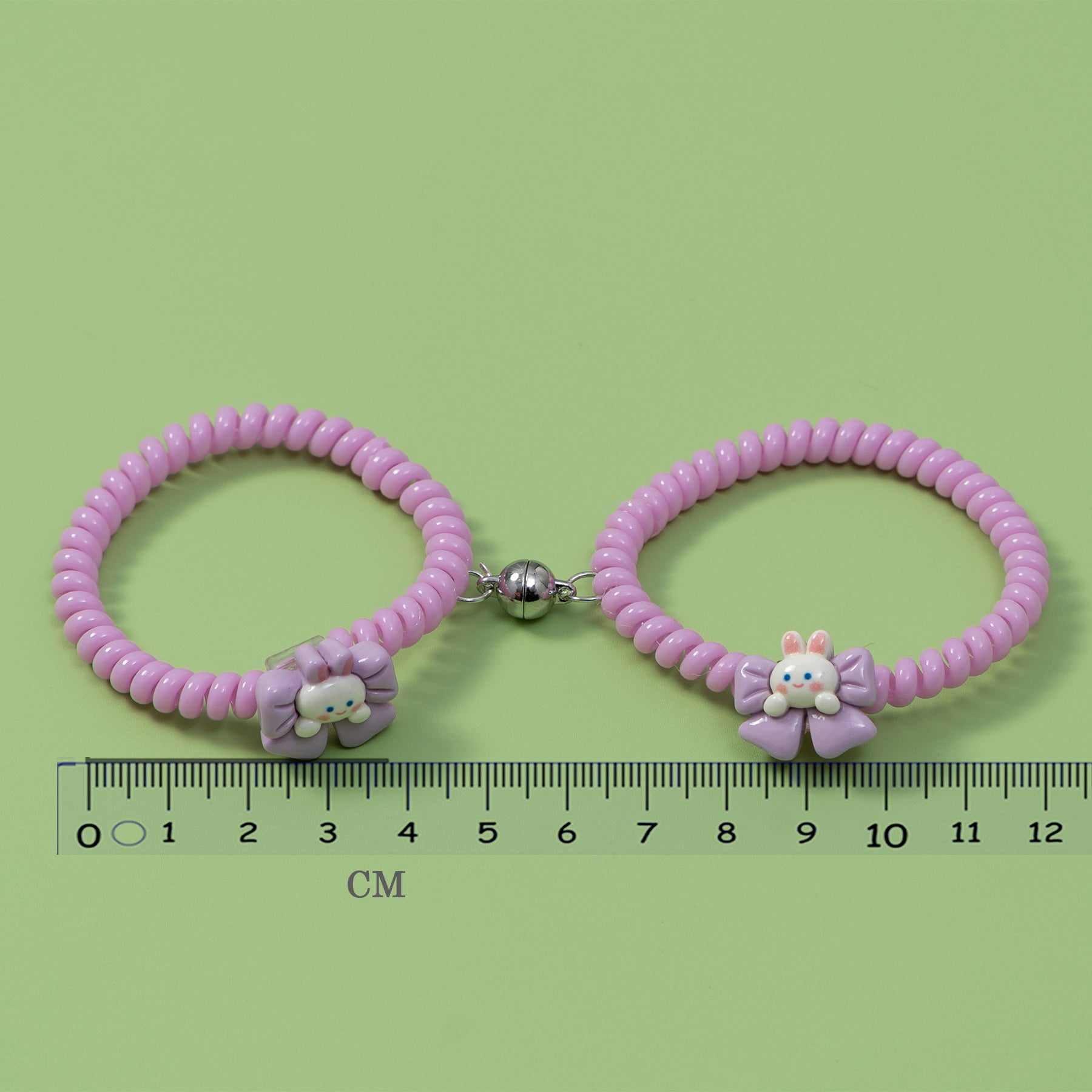 Magnetic Spiral rubber band with Pendant ( 2 Pcs ) - UBK2583 - Unboxkar.in