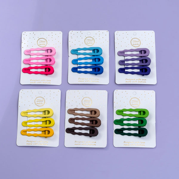 Matt alligator Hair Pin - UBK2277 - Unboxkar.in