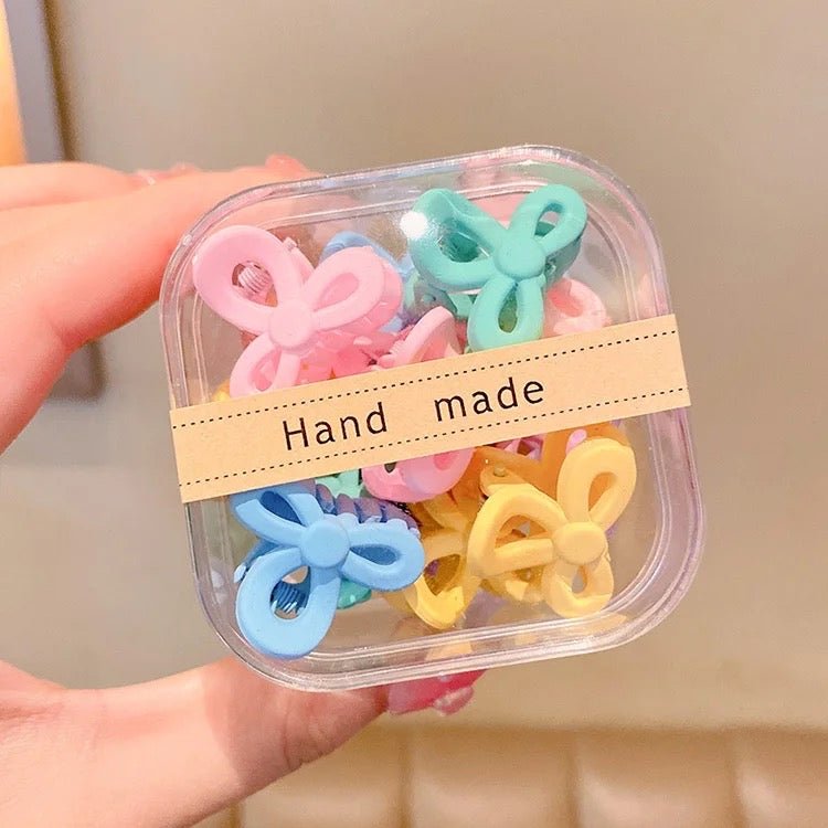 Matt Mini Hair Claw Box ( 10 Pcs ) - UBK1763 - Unboxkar.in