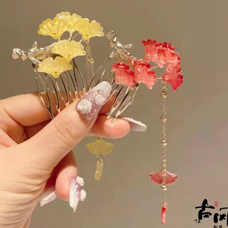 Flower comb Hair Pin - UBK1685
