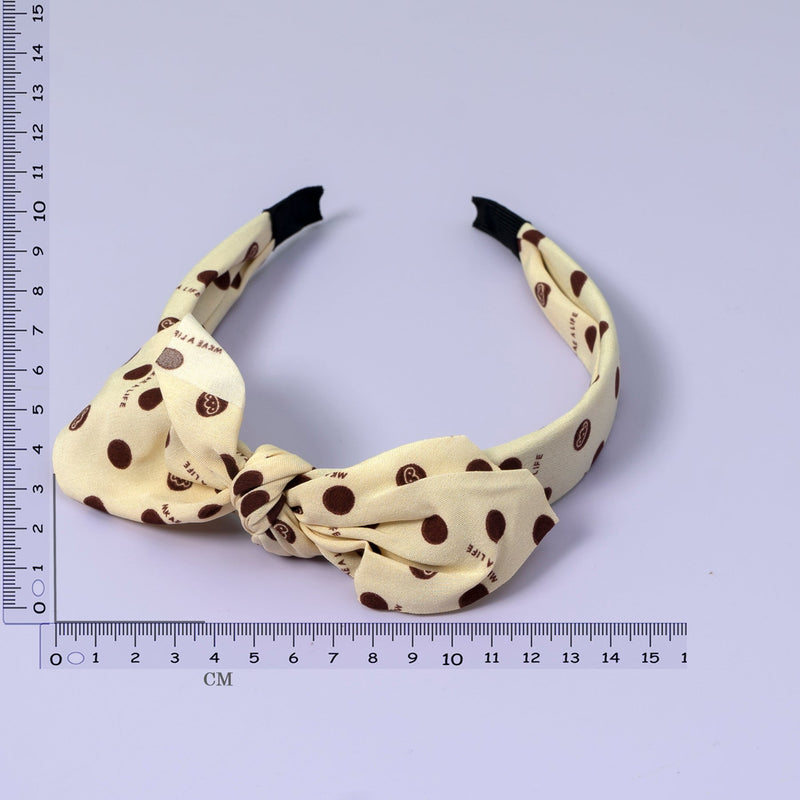 Printed Knotted Hair Bands - UBK2508 - Unboxkar.in