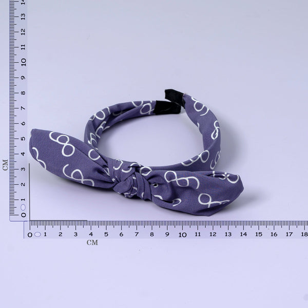 Printed Knotted Hair Bands - UBK2513 - Unboxkar.in